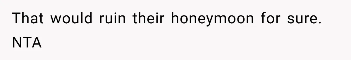 Brother Leaves Newlyweds Stranded On Honeymoon After Endless “Pranks” Cross The Line That would ruin their honeymoon for sure. NTA