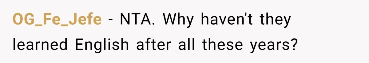 OG_Fe_Jefe − NTA. Why haven't they learned English after all these years?