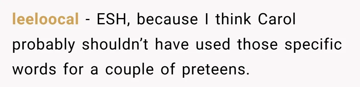 A Community Meeting Turns into a Giggle Fit Over “Gang Activity” Claims leeloocal − ESH, because I think Carol probably shouldn’t have used those specific words for a couple of preteens.