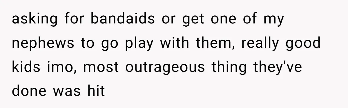 A Community Meeting Turns into a Giggle Fit Over “Gang Activity” Claims asking for bandaids or get one of my nephews to go play with them, really good kids imo, most outrageous thing they've done was hit