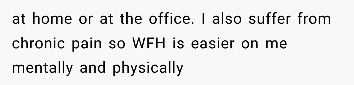 Air Raid Sirens at 10 PM: A Redditor Reaches Her Limit with Constant Apartment Screaming at home or at the office. I also suffer from chronic pain so WFH is easier on me mentally and physically
