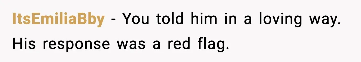 Woman Tells Boyfriend She’s Pregnant at Christmas and He Walks Out ItsEmiliaBby - You told him in a loving way. His response was a red flag.