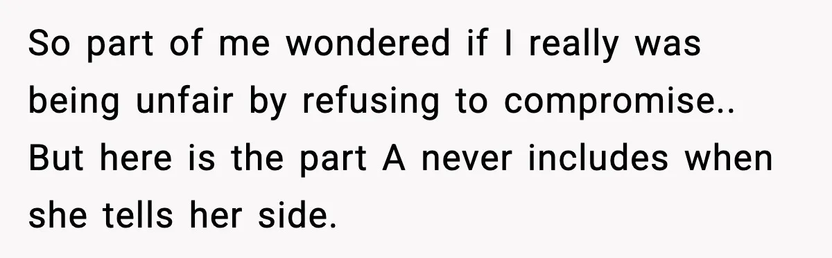 Fiancée Halts Wedding After Groom Refuses to Remove Tattoo of Late Wife So part of me wondered if I really was being unfair by refusing to compromise.. But here is the part A never includes when she tells her side.