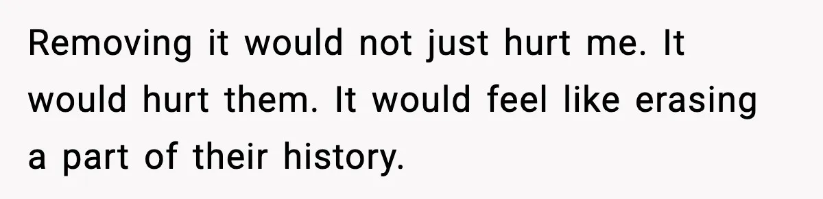 Fiancée Halts Wedding After Groom Refuses to Remove Tattoo of Late Wife Removing it would not just hurt me. It would hurt them. It would feel like erasing a part of their history.