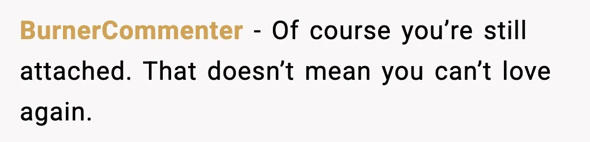 Fiancée Halts Wedding After Groom Refuses to Remove Tattoo of Late Wife BurnerCommenter - Of course you’re still attached. That doesn’t mean you can’t love again.