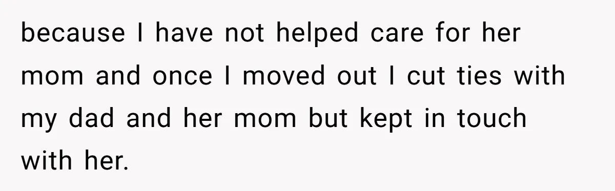 Brother Stands His Ground as Sister Demands Stepmother Be Added to His Memorial Tattoo because I have not helped care for her mom and once I moved out I cut ties with my dad and her mom but kept in touch with her.