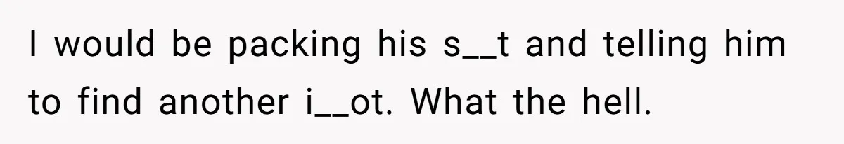Mom Gets Early Flowers And Diabetic Treats Then Spends Mother's Day Completely Ignored By Family I would be packing his s__t and telling him to find another i__ot. What the hell.