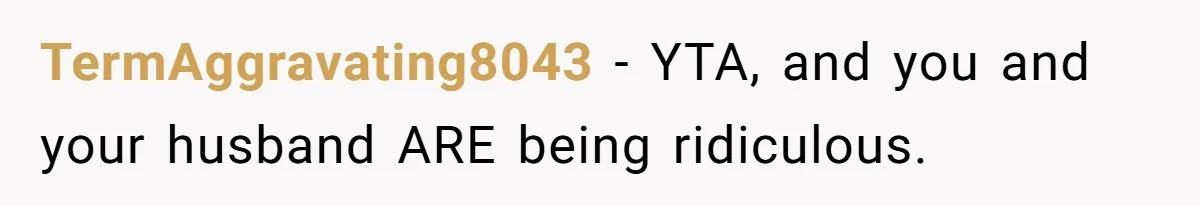 Woman Refuses Christmas Invite After Husband Demands His Own Text And Blows Up Her Family TermAggravating8043 − YTA, and you and your husband ARE being ridiculous.