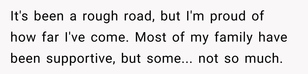 Woman Refuses Cousin’s Wedding After “Recovering From Drugs” Cake Humiliates Her It's been a rough road, but I'm proud of how far I've come. Most of my family have been supportive, but some... not so much.