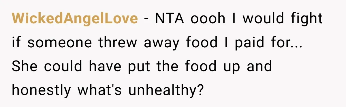 Aunt Takes Niece for Happy Meals After Teacher Discards Her Homemade School Lunch WickedAngelLove − NTA oooh I would fight if someone threw away food I paid for... She could have put the food up and honestly what's unhealthy?