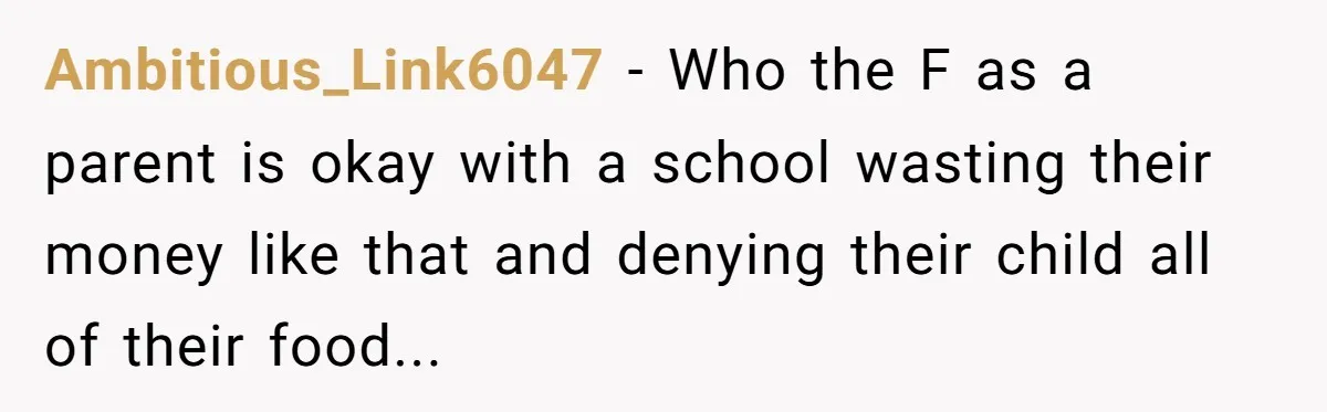 Aunt Takes Niece for Happy Meals After Teacher Discards Her Homemade School Lunch Ambitious_Link6047 − Who the F as a parent is okay with a school wasting their money like that and denying their child all of their food...