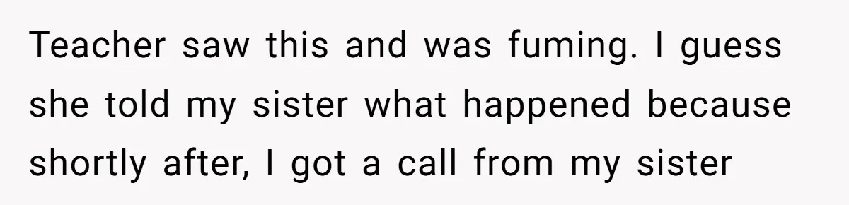 Aunt Takes Niece for Happy Meals After Teacher Discards Her Homemade School Lunch Teacher saw this and was fuming. I guess she told my sister what happened because shortly after, I got a call from my sister