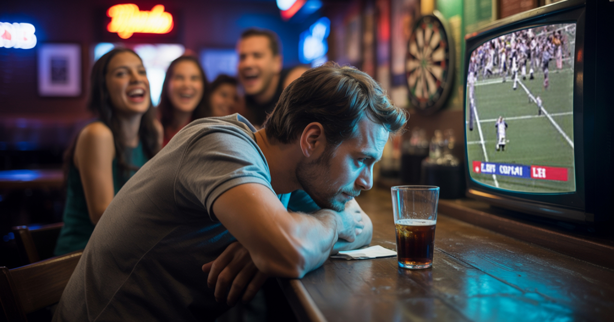 Man Leaves His Date At A Bar After She Treats Him Like A Third Wheel