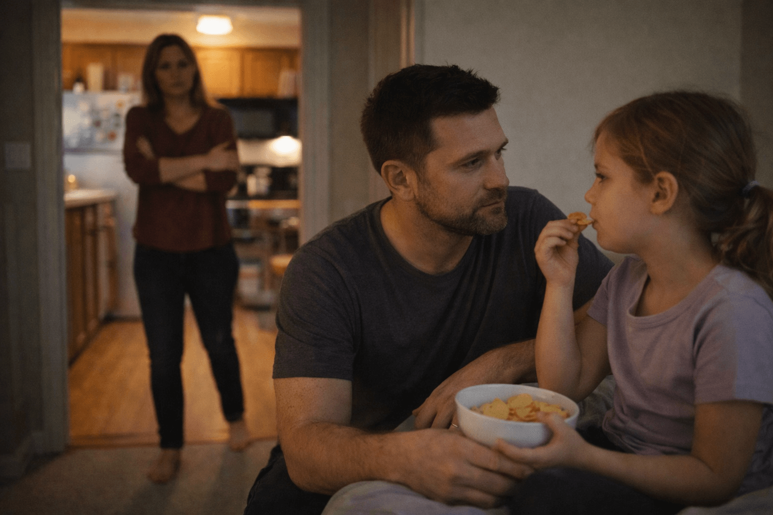 Dad Cancels Dinner After Girlfriend Forgets to Feed His Daughter