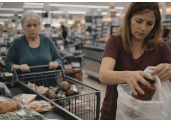 Shopper Slowed Everything Down After a Stranger Tried to Skip the Grocery Line