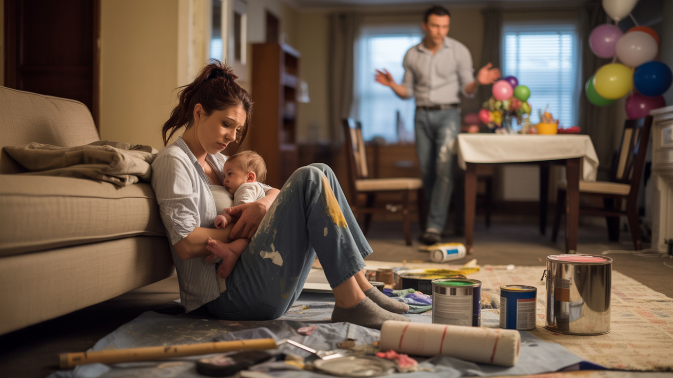 She Planned His Dream Birthday, He Took Credit for Home Repairs