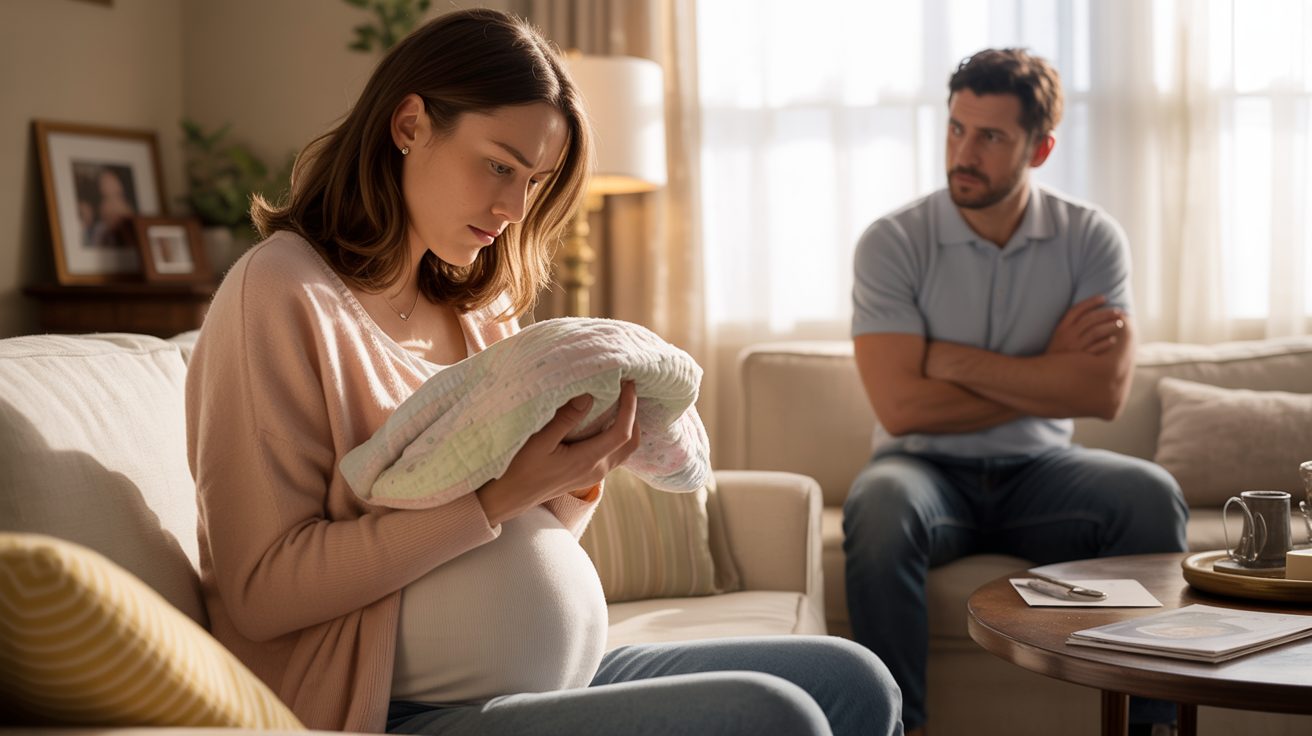 Pregnant Woman Refuses to Return “First Grandchild” Gift After Husband Objects