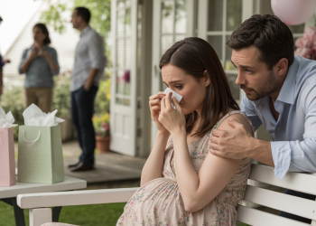Man Tells Wife It Was A Mistake To Stay At Baby Shower After She Becomes Center Of Attention