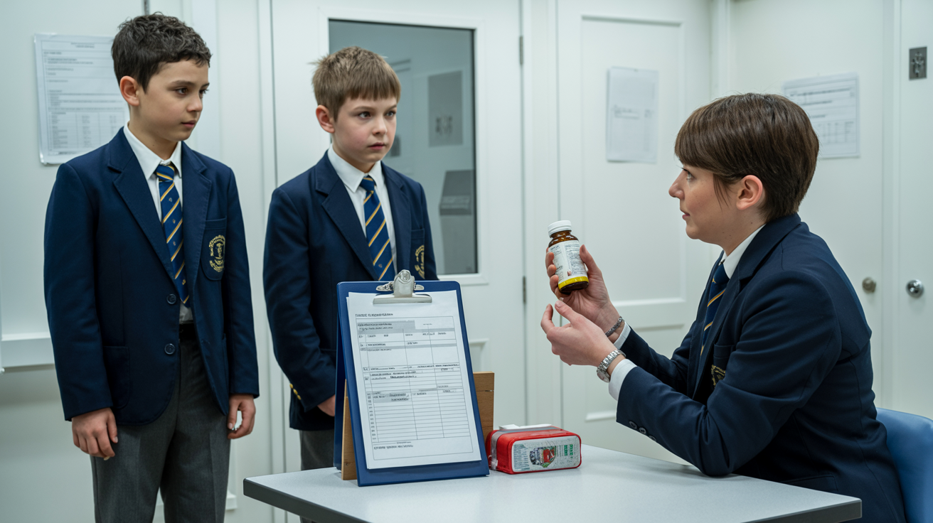 Mom Refuses School’s Demand to “Visually Label” Her Twin Sons for Medication