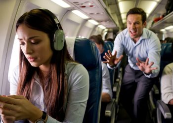 Woman Ignores Autistic Guy On 11-Hour Flight, He Gets Angry And She Moves Seats Woman Ignores Autistic Guy On 11-Hour Flight, He Gets Angry And She Moves Seats