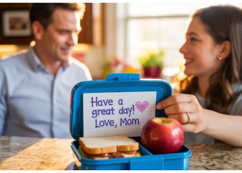 Wife Refuses Husband’s Name on Daughter’s Personal Lunch Notes