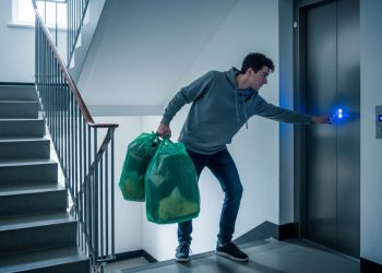 Going Down? One Man’s Response to a Neighbor Holding Up the Elevator