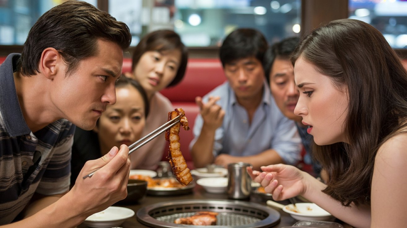Boyfriend Tries to Force Girlfriend to Eat Pork, Then Complains About the Bill