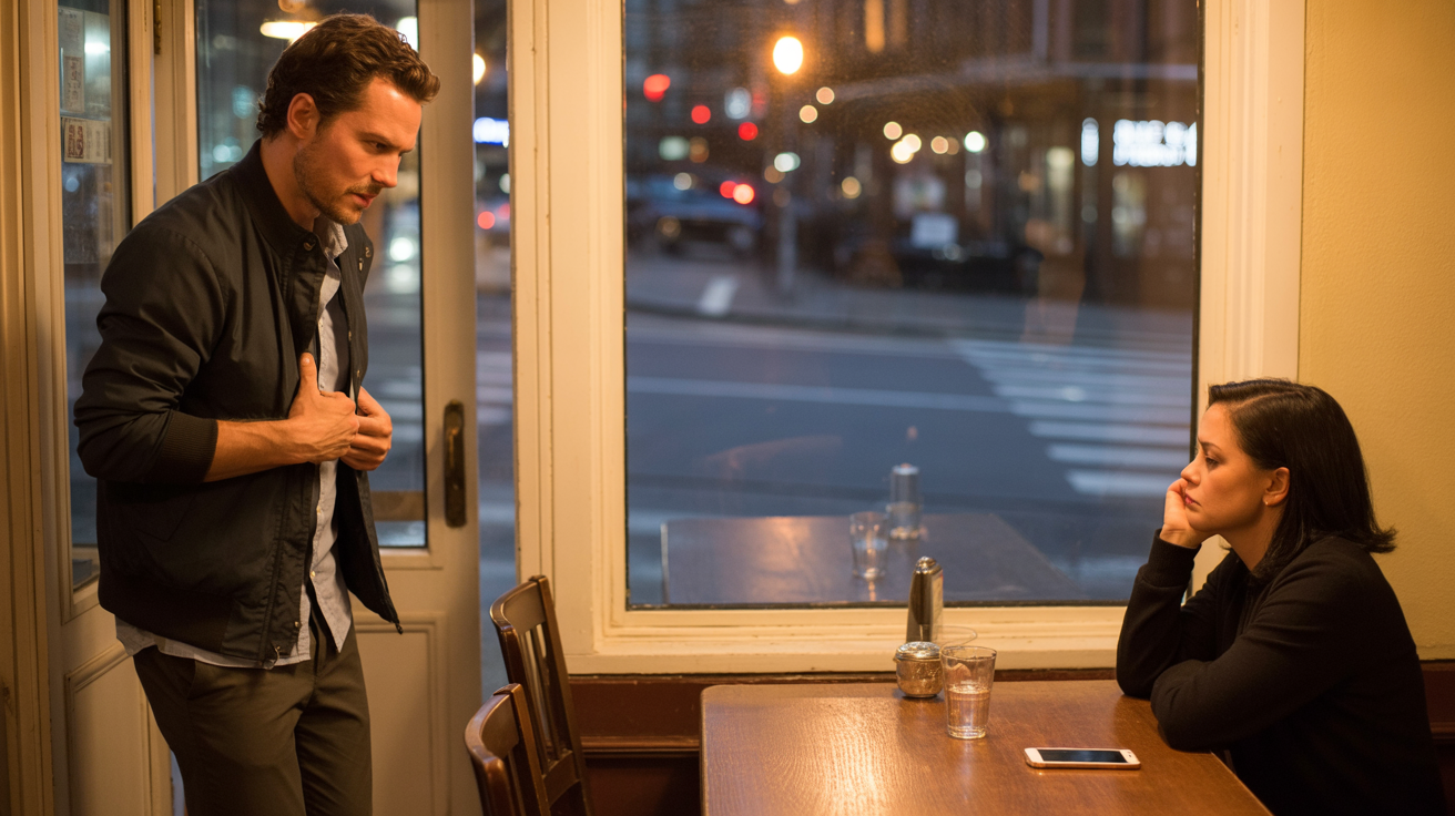 Man Walks Out of Dinner After Girlfriend Upset by His Crude Joke