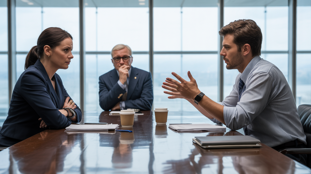 Interviewer Tells Candidate to “Shut Up” After He Won’t Stop Talking