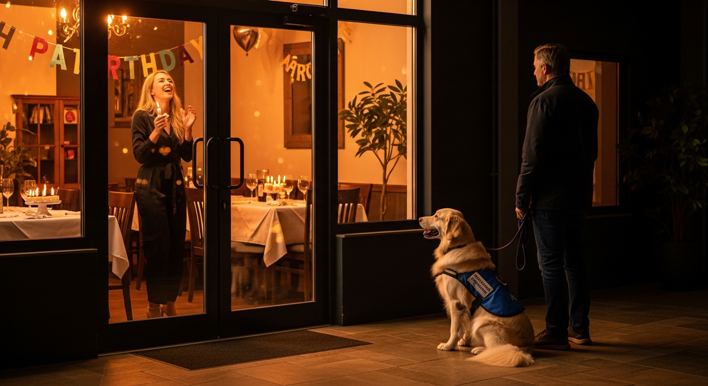 This Birthday Bash Was Set to Be Perfect Until an Unannounced Guest Barked In