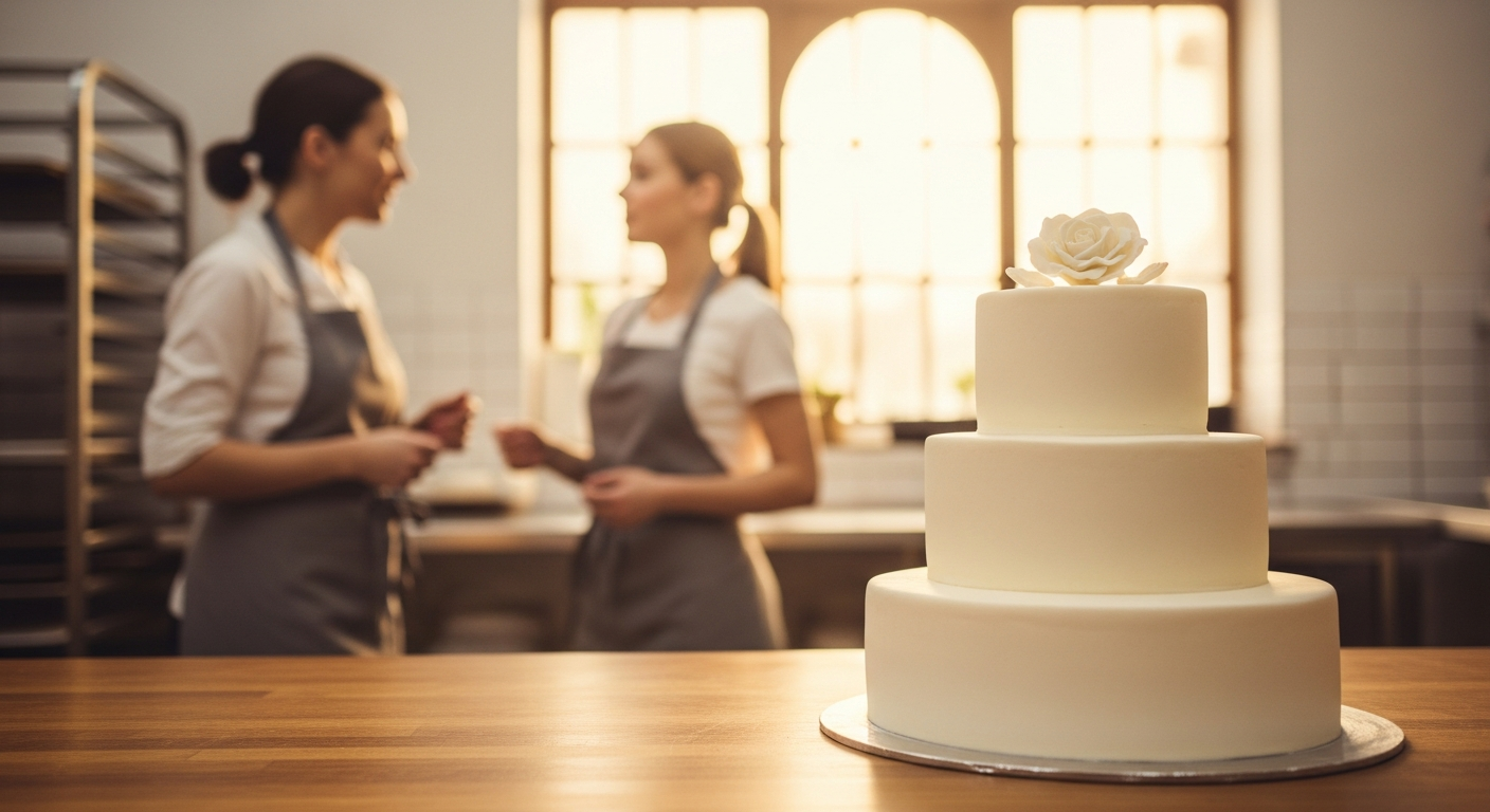 Sister Replaces Her Personal Touch with an Apprentice's Work for a Last-Minute Wedding Cake