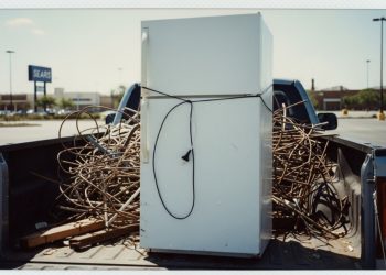 A Stubborn Customer Insisted on Using a TV Cable to Secure a Heavy Fridge