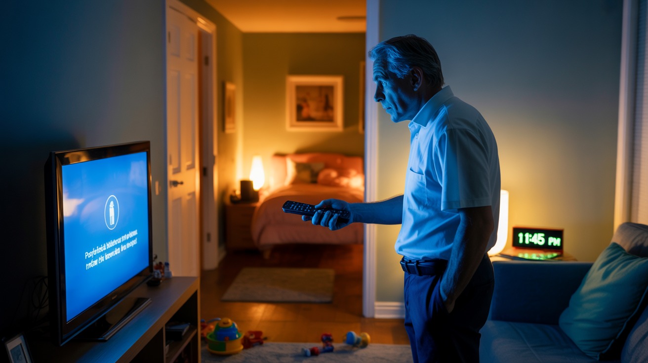 Father-In-Law Kept Waking The Kids Every Night, So Dad Locks TV And Father-In-Law Loses His Mind