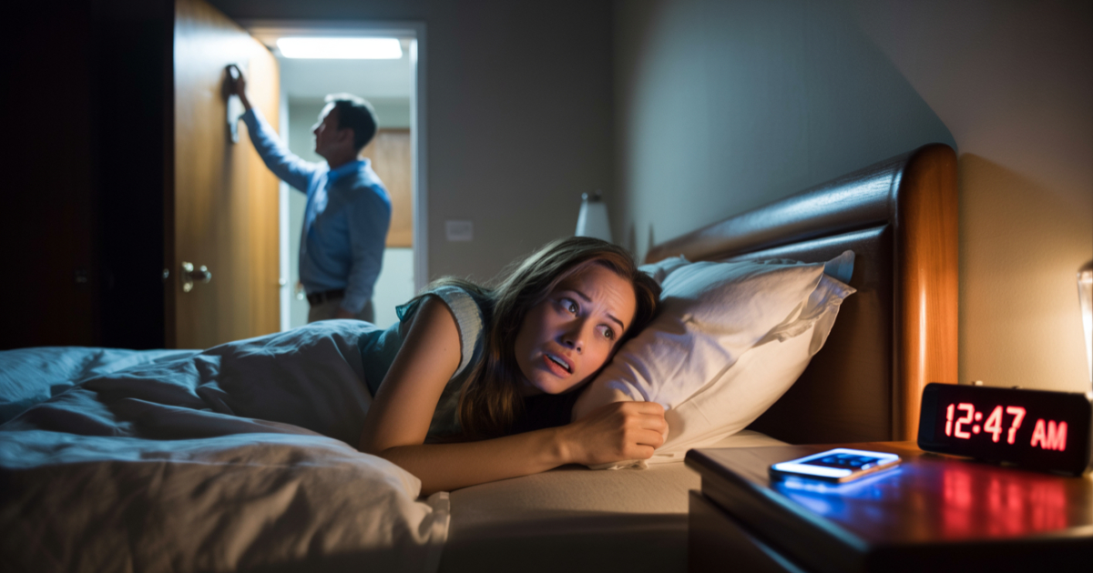 Husband Wakes His Wife Repeatedly, Refuses Do Not Disturb, Then Says Her Controlling