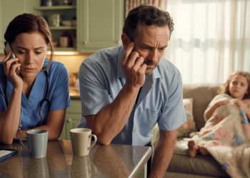 Husband Can’t Believe Wife Made Him Take The Day Off To Care For Their Sick Kid Instead Of Her