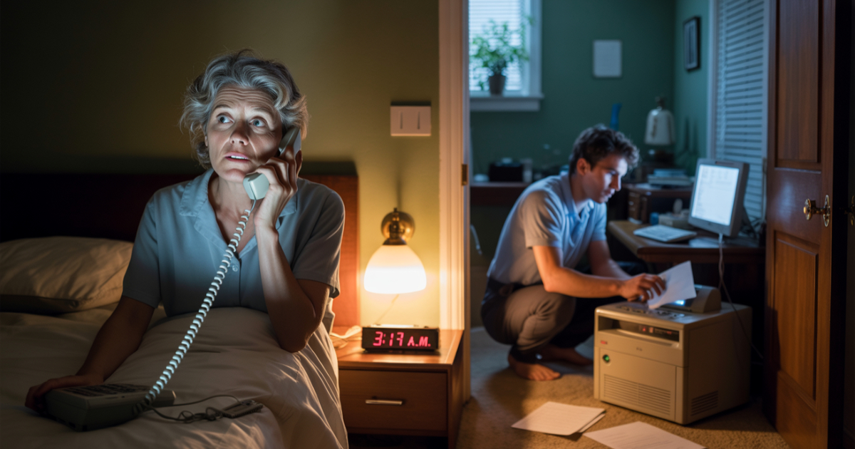 Man Warns Company To Stop Waking His Mom, They Laugh, So He Nukes Their Fax Machine