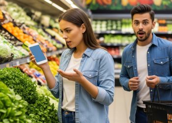 Woman Ranting About Herpes on Speakerphone Gets a Reality Check at the Grocery Store