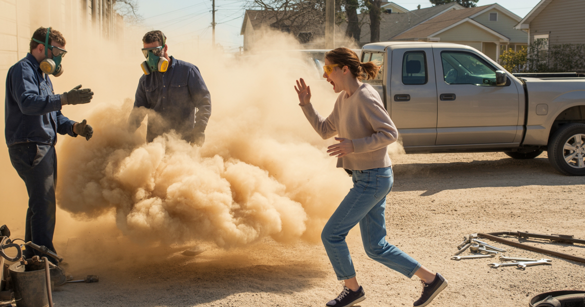 Nosy Property Investor Questions Why They’re Wearing Masks, Learns The Hard Way Why They Needed Them