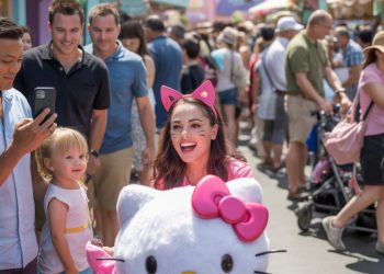 Woman Cuts A Kids’ Line At Hello Kitty, Then Can’t Believe Dad “Ruins” Her Photos Woman Cuts A Kids’ Line At Hello Kitty, Then Can’t Believe Dad “Ruins” Her Photos