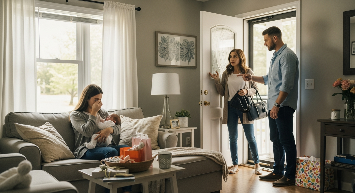 Sister With Seven Kids Melts Down Because Her Sibling’s Miracle Baby Got Too Much Attention