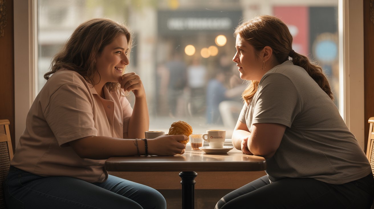 "It's Just a Word": Woman Refuses to Stop Calling Herself Fat Despite Friend's Plea