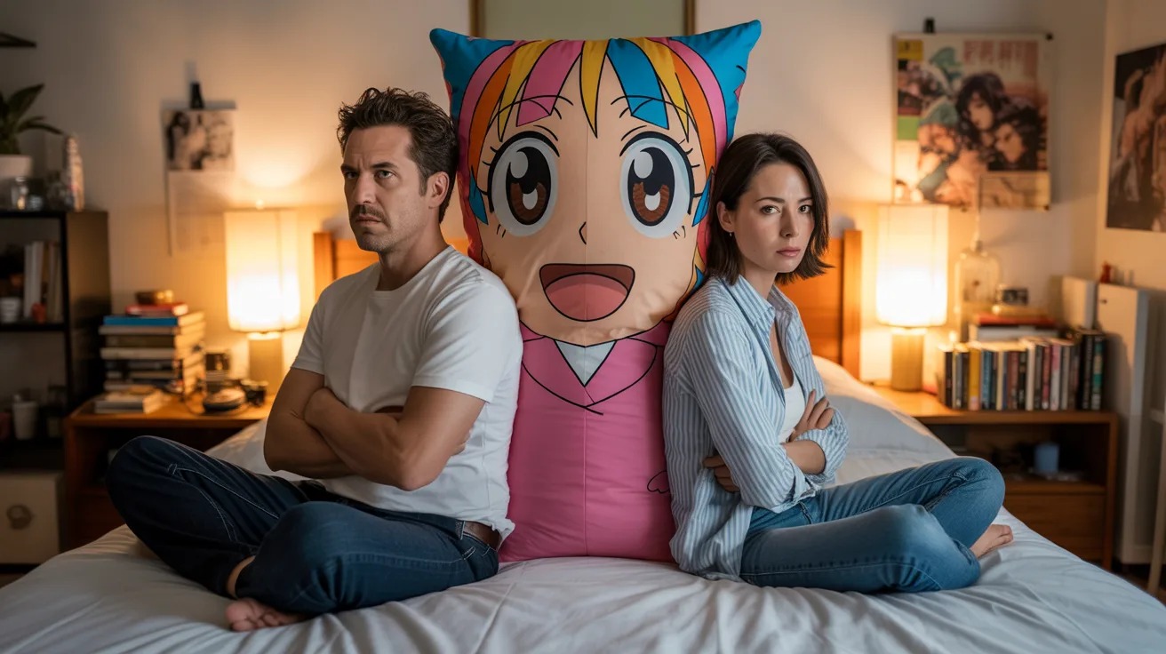 Husband Wants To Toss The Body Pillow That Saved His Marriage After His Mom Sees It