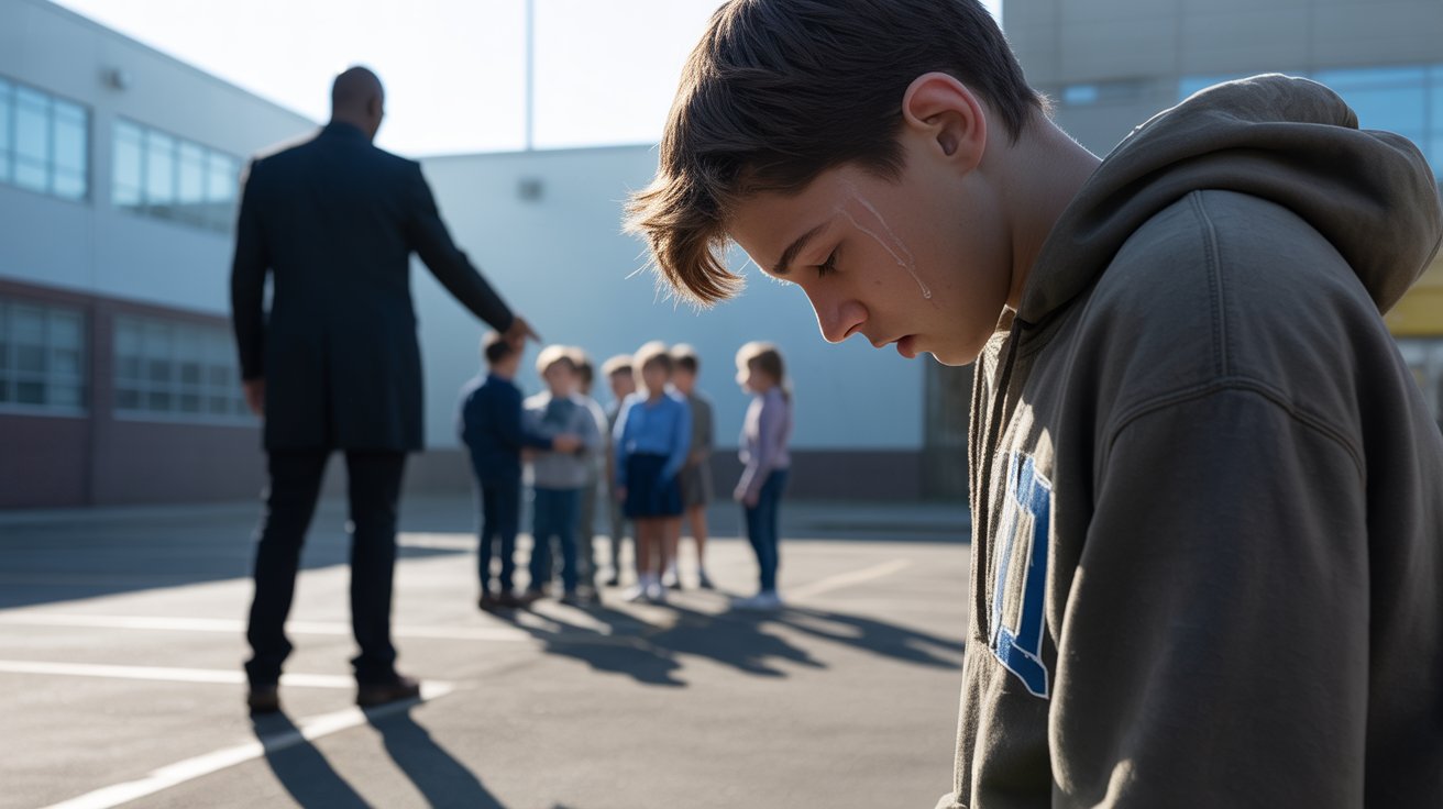 Is Public Humiliation a Valid Punishment for a 13-Year-Old Who Stole Cash?