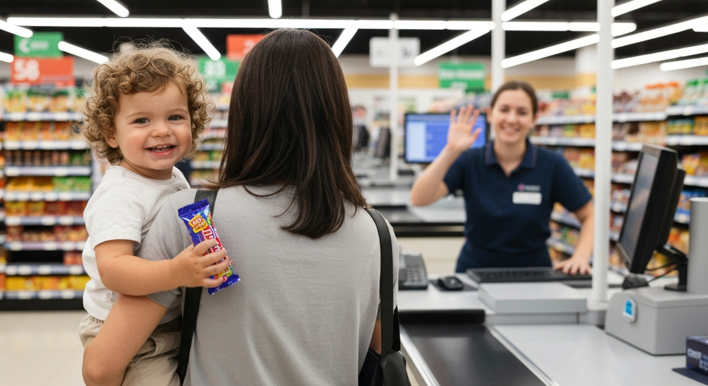 This Cashier Witnessed a Tiny Theft and Decided to Cheer it On Instead