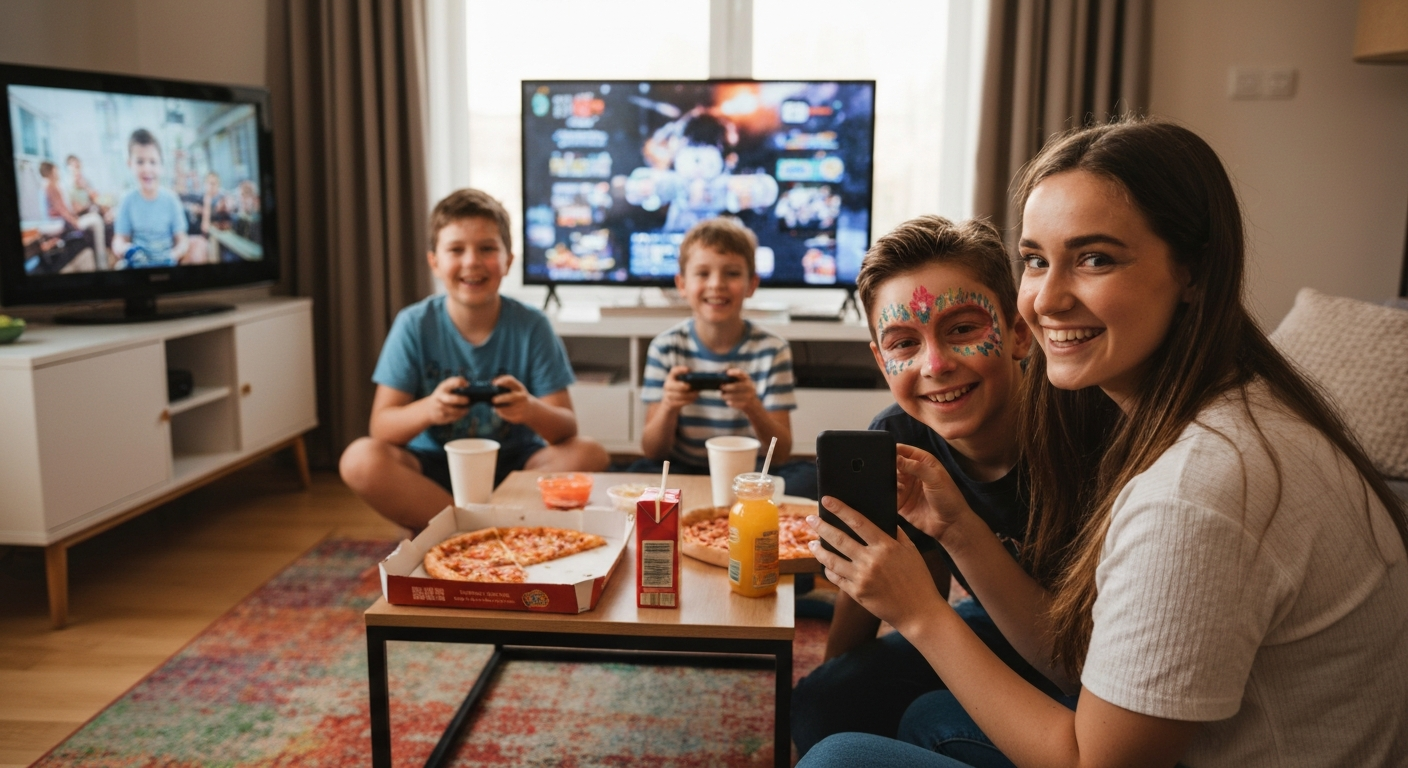 Woman Faces Criticism for Keeping Her Friends Over While Helping Her Sister with the Kids