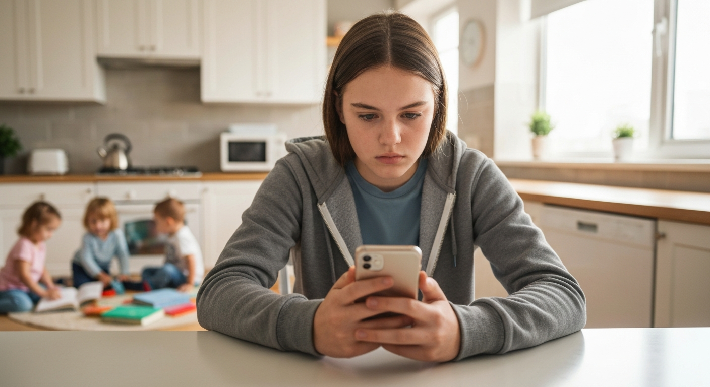 Teen Changes "House Rules" After Being Forced Into Unpaid Childcare for Mom's Business