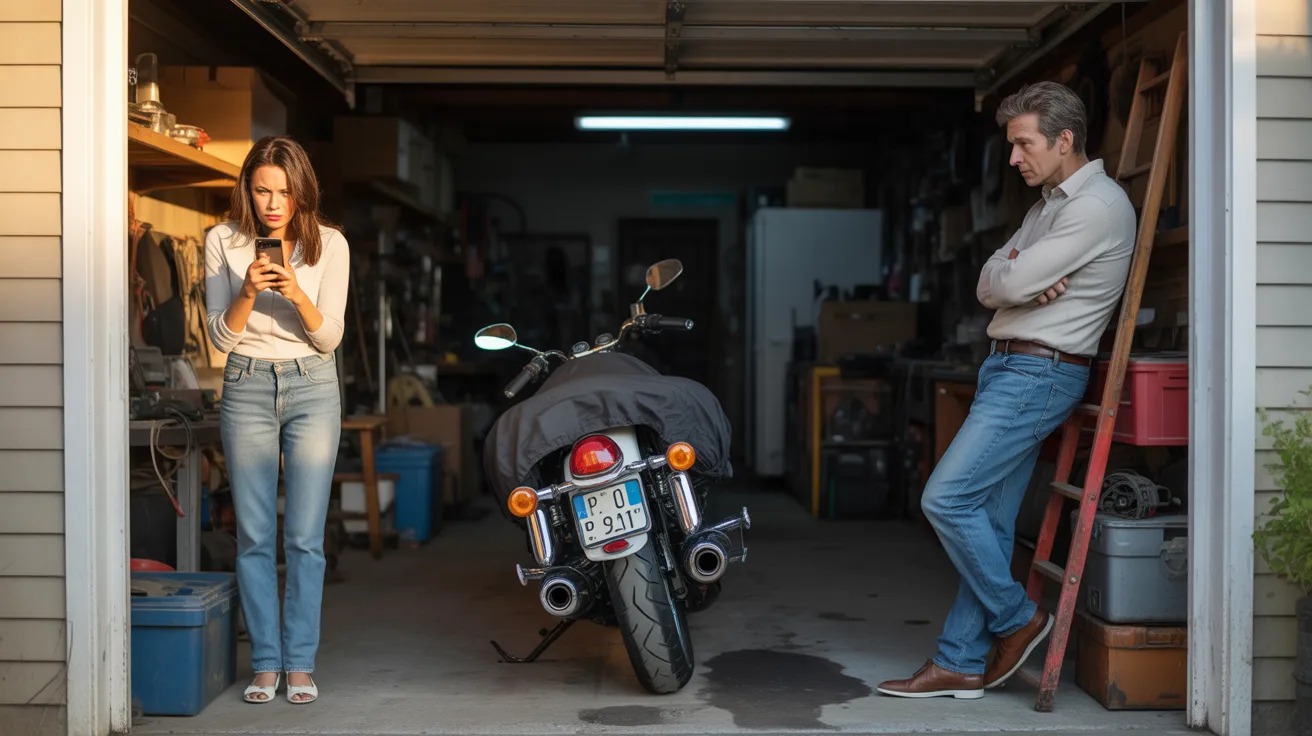 Wife Calls The Police After Husband Hides Stepson’s Motorcycle Without Telling Anyone