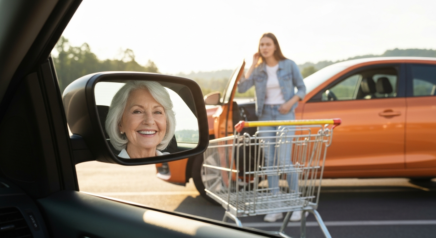 Parking Lot Etiquette 101: How One Daughter’s Mom Handled a Pushy Stranger