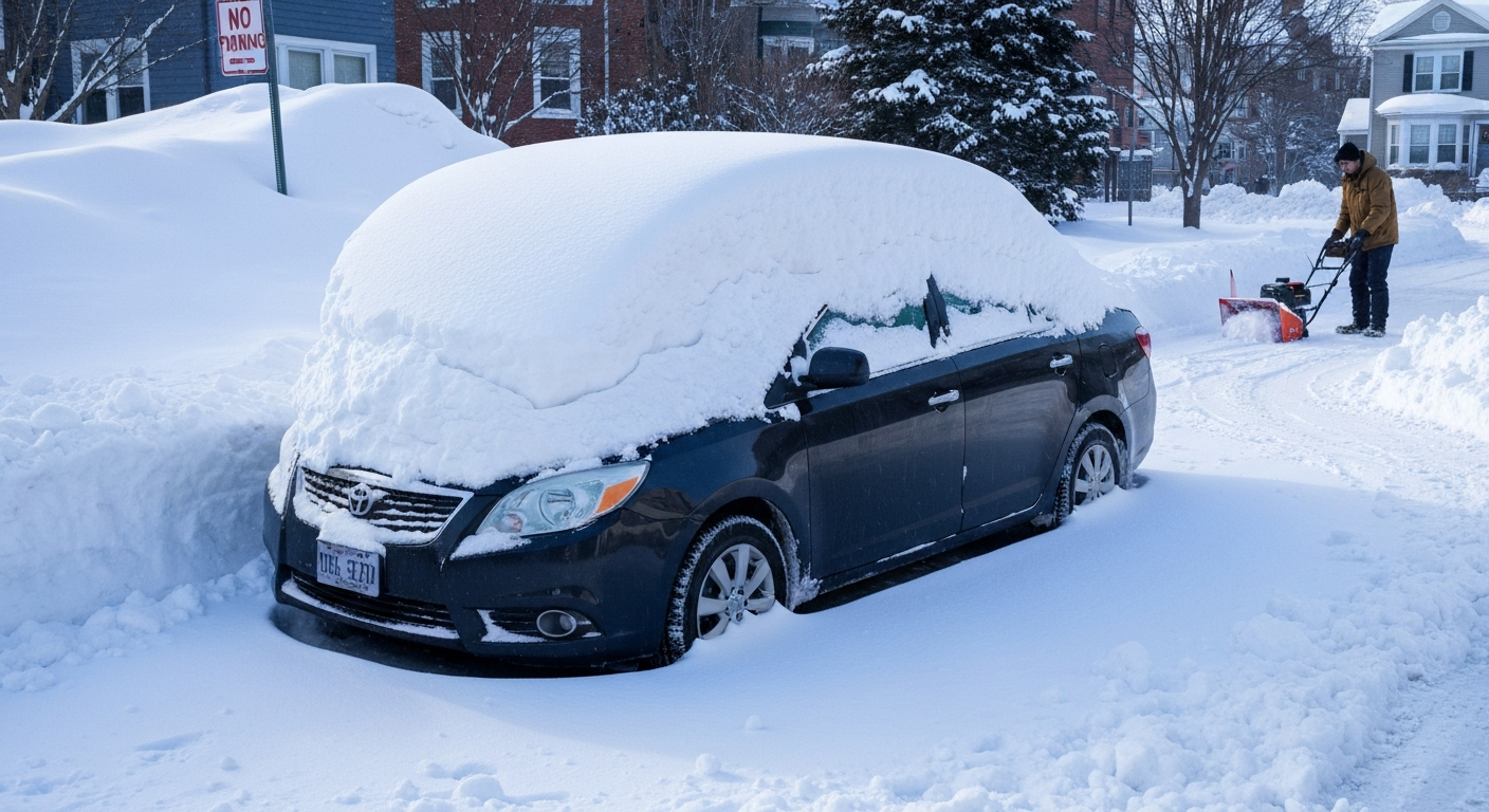 Winter War Erupts After Neighbor Ignores Parking Rules During Record Blizzard