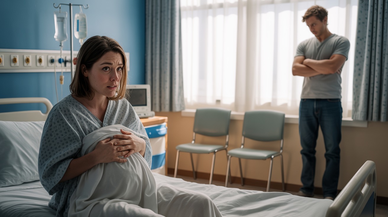 Pregnant Woman Explodes After Husband Invites Infertile Relatives Into Delivery Room